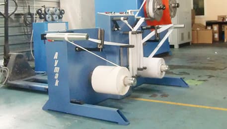 Active Tape Payoff - Red Frame with Silver Shafts