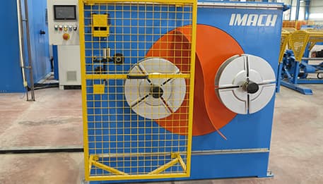 Semi-Automatic Coiling Machine - Control Panel and Sensors