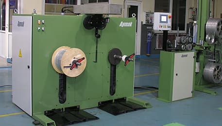 Wooden Reel Coiling Machine - Linear Traverse Mechanism